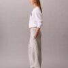 Jogginghose aus Fleece mit Monogram