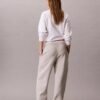 Jogginghose aus Fleece mit Monogram