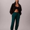 Jogginghose mit Fleece-Logo-Print Jogginghose mit Fleece-Logo-Print
