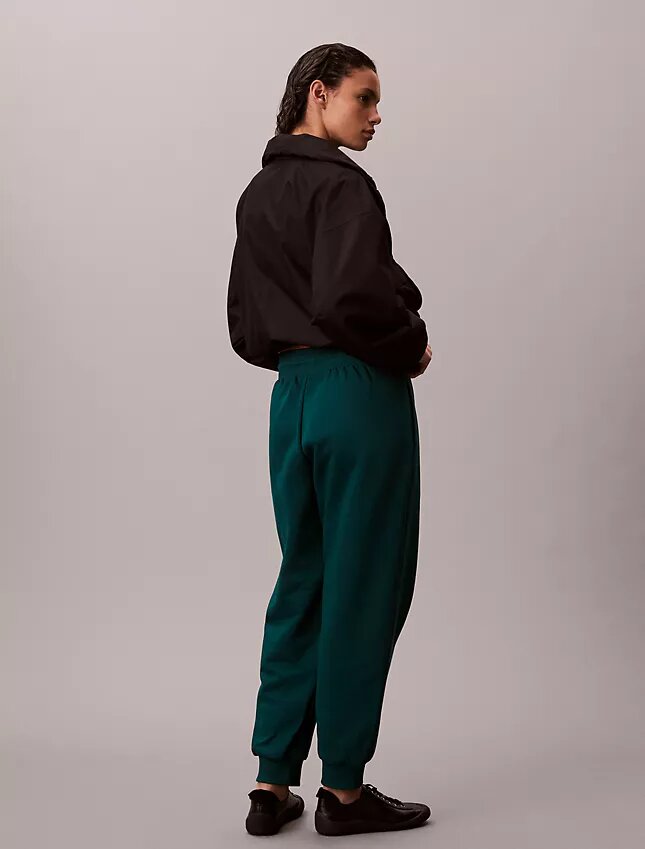 Jogginghose mit Fleece-Logo-Print Jogginghose mit Fleece-Logo-Print