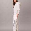 Jogginghose mit Fleece-Logo-Print Jogginghose mit Fleece-Logo-Print