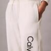 Jogginghose mit Fleece-Logo-Print Jogginghose mit Fleece-Logo-Print