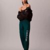 Jogginghose mit Fleece-Logo-Print Jogginghose mit Fleece-Logo-Print