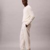 Jogginghose mit Monogram-Aufnäher aus Fleece Jogginghose mit Monogram-Aufnäher aus Fleece