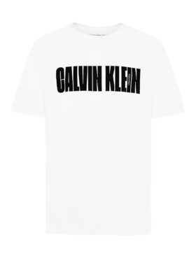 Jungen-T-Shirt mit Rundhalsausschnitt und großem CK-Logo