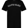 Jungen-T-Shirt mit Rundhalsausschnitt und Schablonenlogo Jungen-T-Shirt mit Rundhalsausschnitt und Schablonenlogo