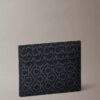 Kartenetui mit genopptem Monogram Kartenetui mit genopptem Monogram