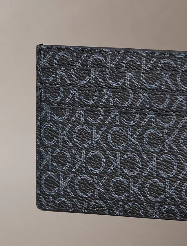 Kartenetui mit genopptem Monogram Kartenetui mit genopptem Monogram