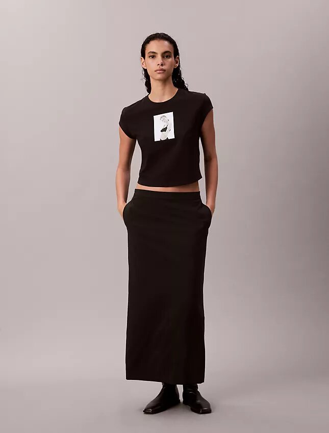 Kate Moss Grafik-Baby-T-Shirt Kate Moss Grafik-Baby-T-Shirt