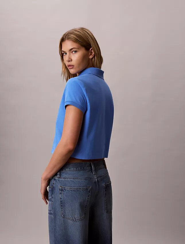 Kühlendes, kurzes Jersey-Poloshirt Kühlendes, kurzes Jersey-Poloshirt