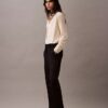Klassische Hose aus Wollgabardine Klassische Hose aus Wollgabardine