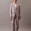 Klassischer Blazer aus Leinenmischung
