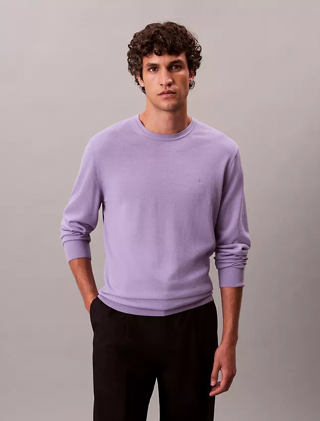 Klassischer Pullover aus Merinowolle Klassischer Pullover aus Merinowolle