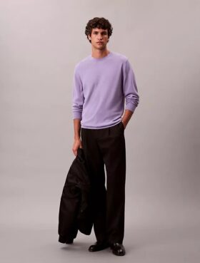 Klassischer Pullover aus Merinowolle