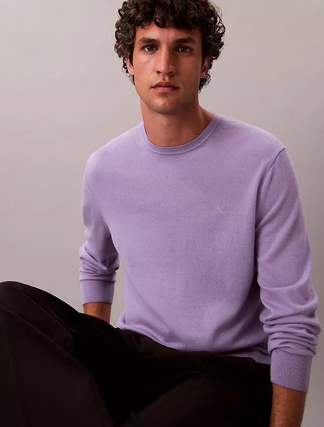 Klassischer Pullover aus Merinowolle Klassischer Pullover aus Merinowolle