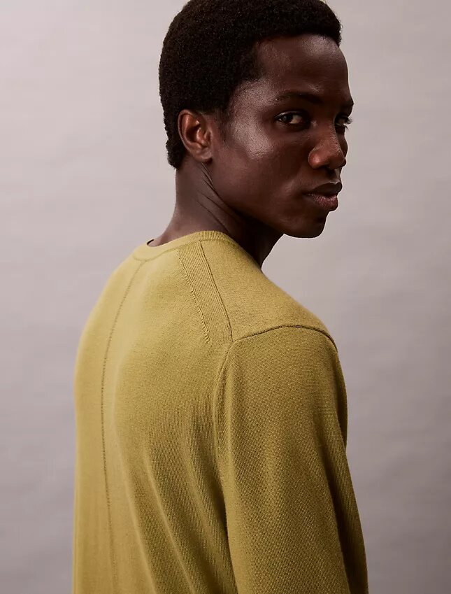 Klassischer Pullover aus Merinowolle Klassischer Pullover aus Merinowolle