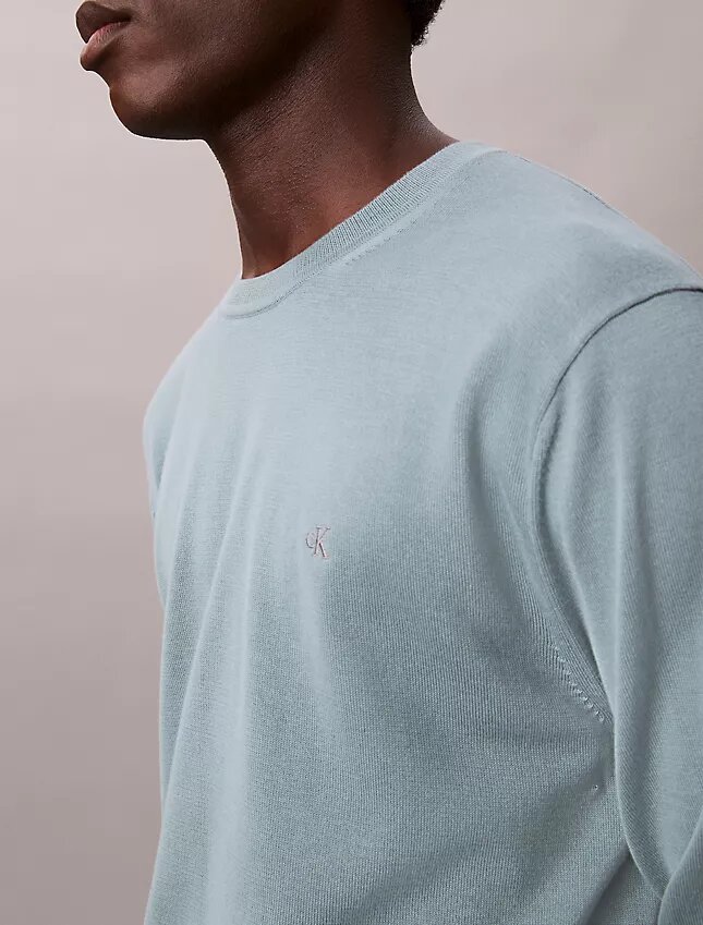 Klassischer Pullover aus Supima-Baumwolle Klassischer Pullover aus Supima-Baumwolle