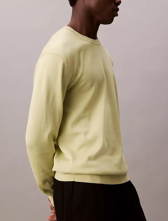 Klassischer Pullover aus Supima-Baumwolle Klassischer Pullover aus Supima-Baumwolle