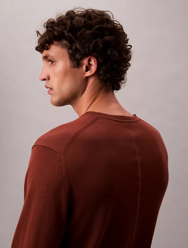 Klassischer Pullover aus Supima-Baumwolle Klassischer Pullover aus Supima-Baumwolle