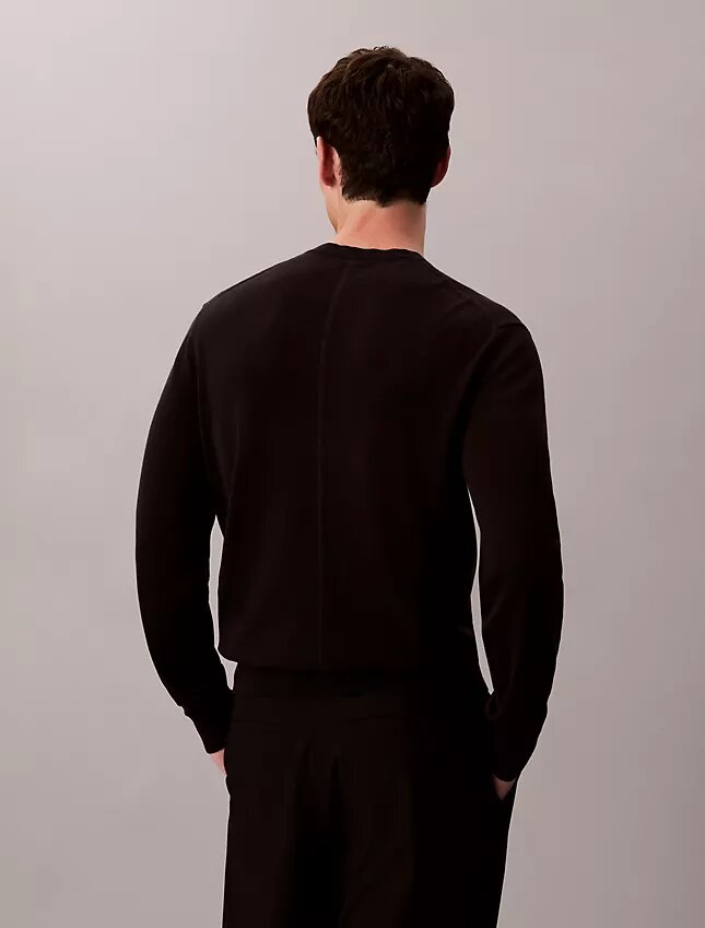 Klassischer Pullover aus Supima-Baumwolle Klassischer Pullover aus Supima-Baumwolle