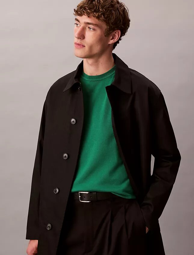 Klassischer Pullover aus Supima-Baumwolle Klassischer Pullover aus Supima-Baumwolle