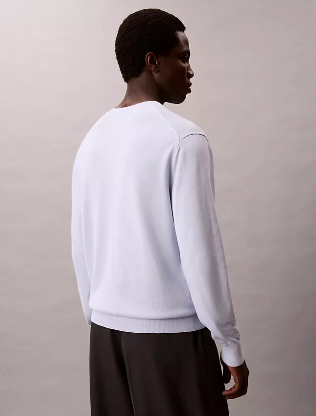 Klassischer Pullover aus Supima-Baumwolle Klassischer Pullover aus Supima-Baumwolle