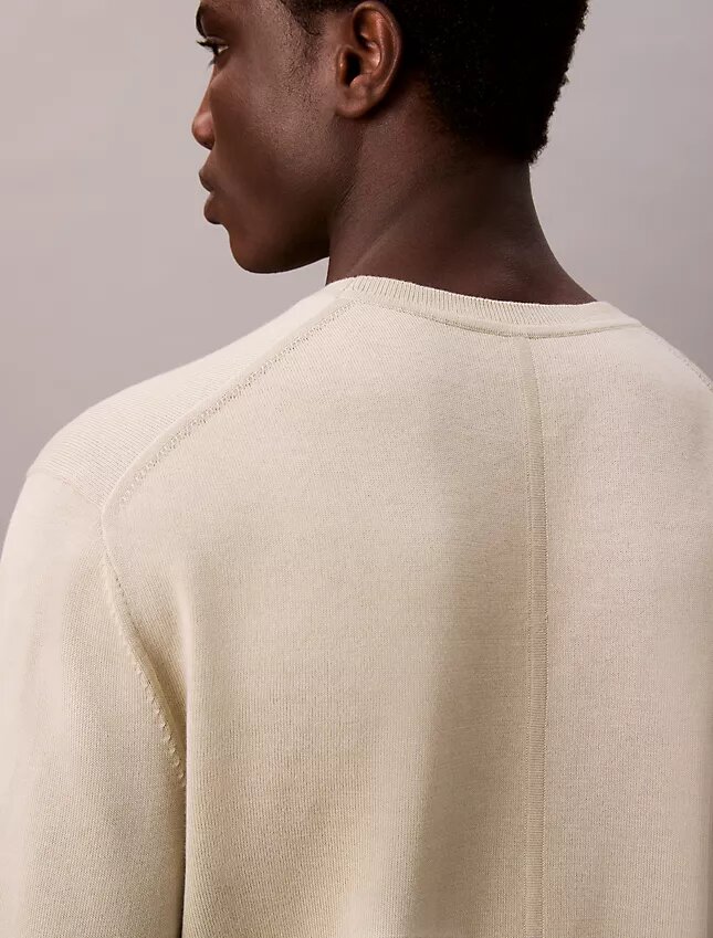Klassischer Pullover aus Supima-Baumwolle Klassischer Pullover aus Supima-Baumwolle