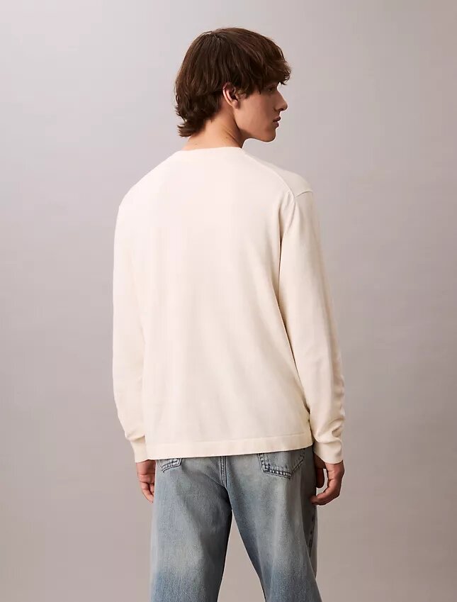 Klassischer Pullover mit Colorblock-Logo-Grafik Klassischer Pullover mit Colorblock-Logo-Grafik