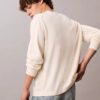 Klassischer Pullover mit Colorblock-Logo-Grafik Klassischer Pullover mit Colorblock-Logo-Grafik