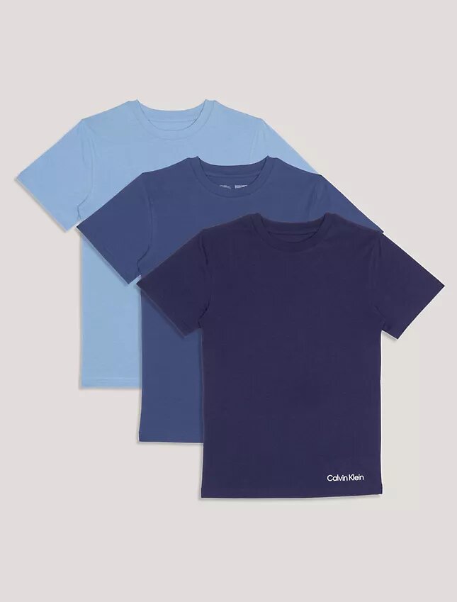Klassisches 3er-Pack T-Shirts für Jungen Klassisches 3er-Pack T-Shirts für Jungen