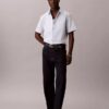 Klassisches Button-Down-Hemd aus Cotton Stretch-Baumwolle
