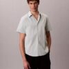Klassisches Button-Down-Hemd aus Cotton Stretch-Baumwolle