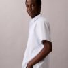 Klassisches Button-Down-Hemd aus Cotton Stretch-Baumwolle
