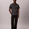 Klassisches Chambray-Hemd mit Knopfleiste