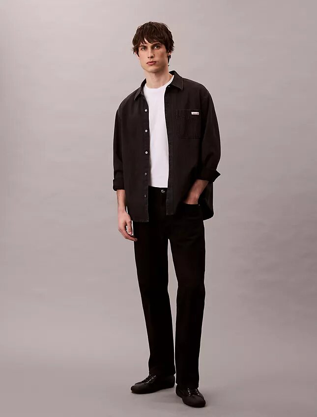 Klassisches Denim-Overshirt Klassisches Denim-Overshirt