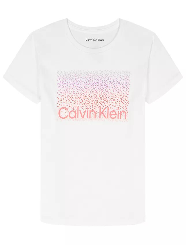 Klassisches Ombre-Logo-T-Shirt für Mädchen Klassisches Ombre-Logo-T-Shirt für Mädchen