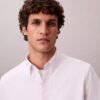 Klassisches Oxford-Hemd aus Cotton Stretch mit Streifen und Button-Down-Kragen Klassisches Oxford-Hemd aus Cotton Stretch mit Streifen und Button-Down-Kragen