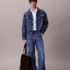 Klassisches Oxford-Hemd aus Cotton Stretch mit Streifen und Button-Down-Kragen Klassisches Oxford-Hemd aus Cotton Stretch mit Streifen und Button-Down-Kragen