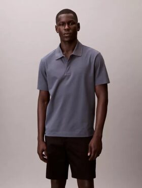 Klassisches Polohemd aus Baumwollmischgewebe