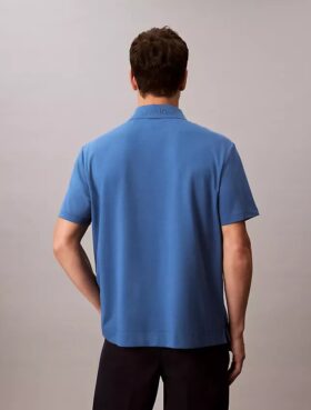 Klassisches Polohemd aus Baumwollmischgewebe