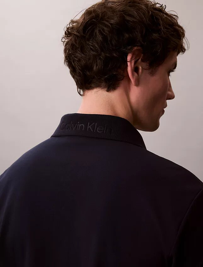 Klassisches Polohemd aus Baumwollmischgewebe Klassisches Polohemd aus Baumwollmischgewebe