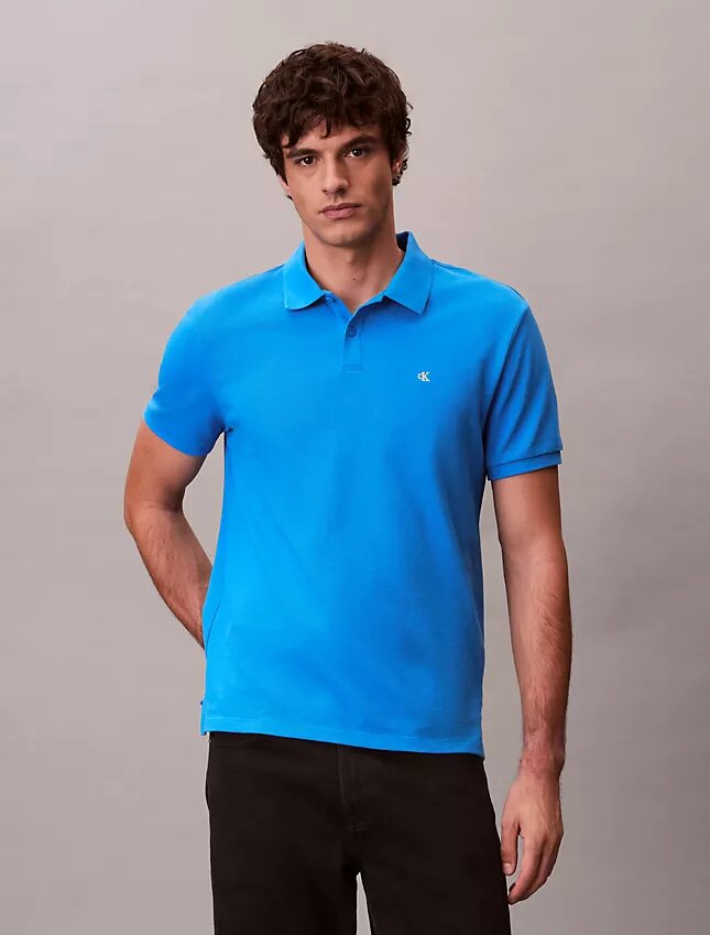 Klassisches Polohemd aus Baumwollpiqué Klassisches Polohemd aus Baumwollpiqué