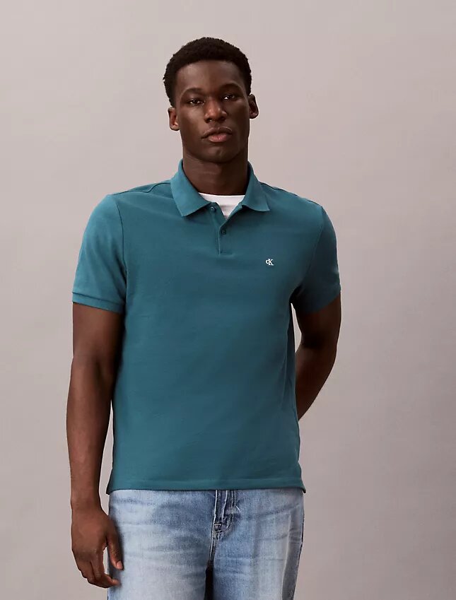 Klassisches Polohemd aus Baumwollpiqué Klassisches Polohemd aus Baumwollpiqué