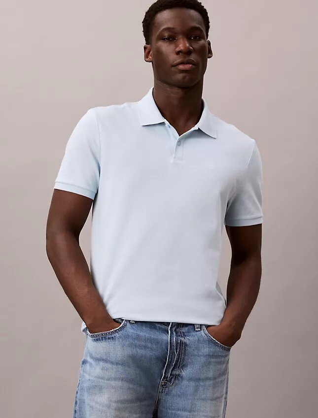 Klassisches Polohemd aus Baumwollpiqué Klassisches Polohemd aus Baumwollpiqué
