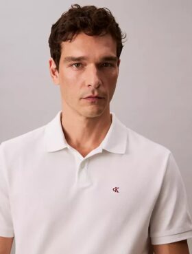 Klassisches Polohemd aus Baumwollpiqué