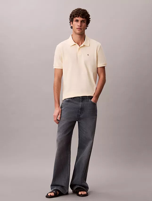 Klassisches Polohemd aus Baumwollpiqué Klassisches Polohemd aus Baumwollpiqué