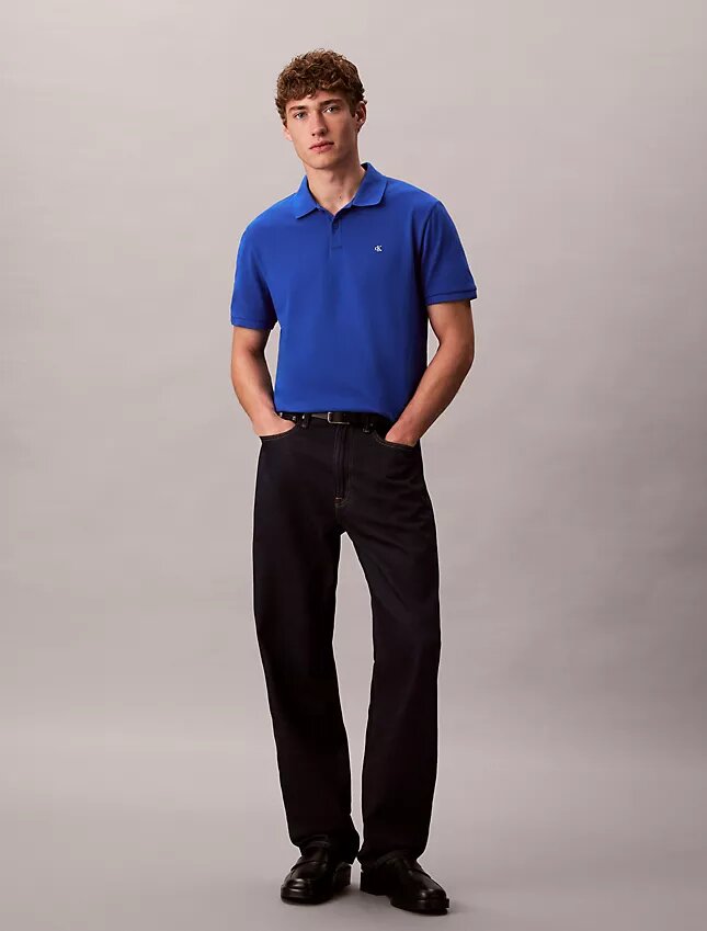 Klassisches Polohemd aus Baumwollpiqué Klassisches Polohemd aus Baumwollpiqué