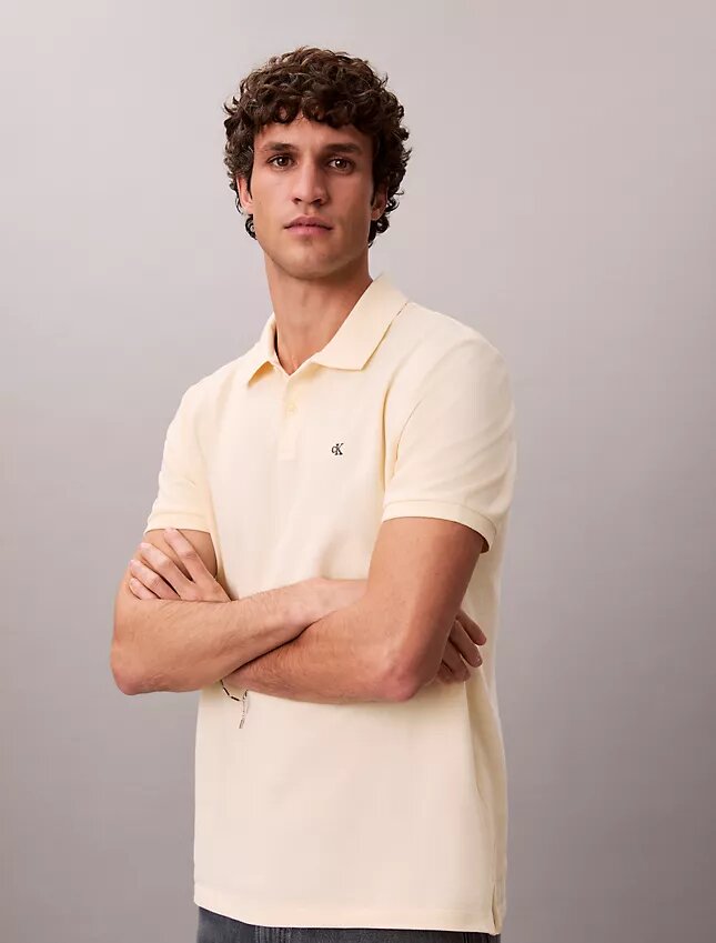 Klassisches Polohemd aus Baumwollpiqué Klassisches Polohemd aus Baumwollpiqué