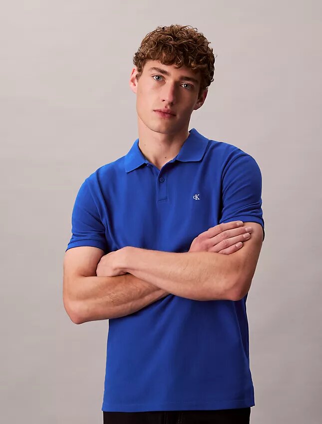 Klassisches Polohemd aus Baumwollpiqué Klassisches Polohemd aus Baumwollpiqué