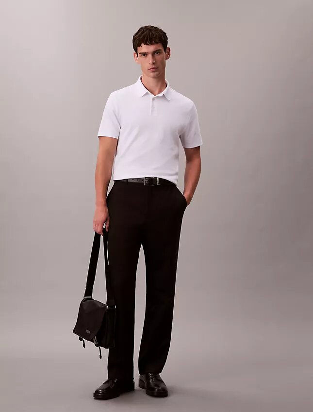 Klassisches Polohemd aus Supima-Baumwolle Klassisches Polohemd aus Supima-Baumwolle
